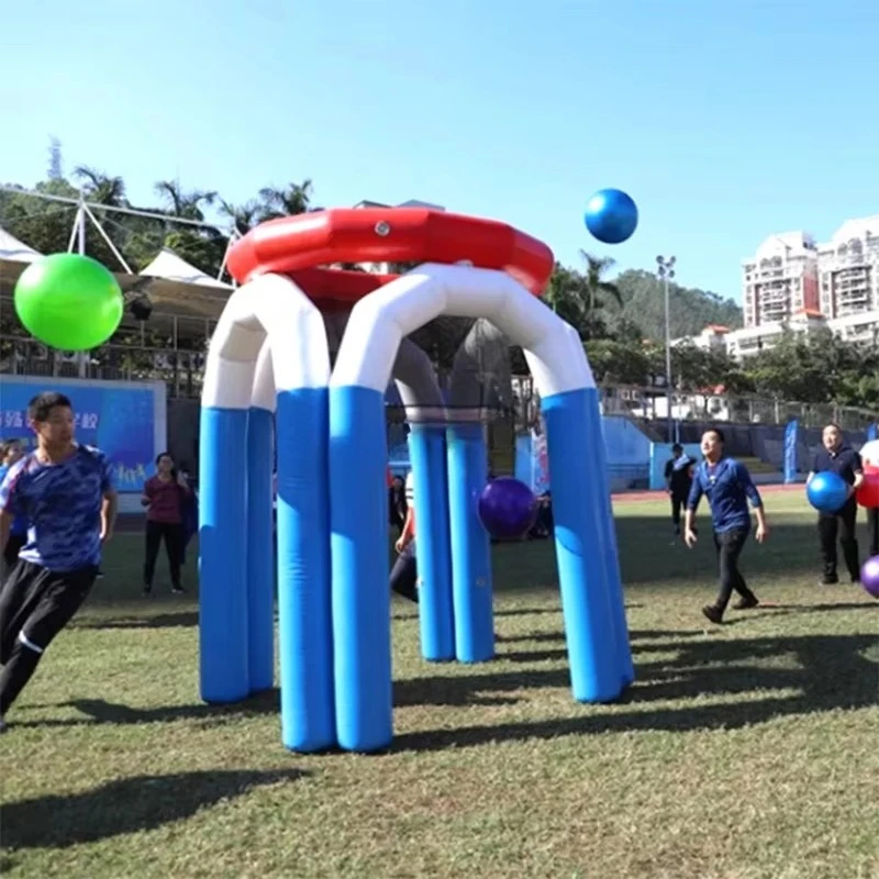 Inflatable Basketball goal Inflatable Sports Inflatable Pool Basketball Hoop Stand Outdoor for Kids Basketball Hoop Outdoor