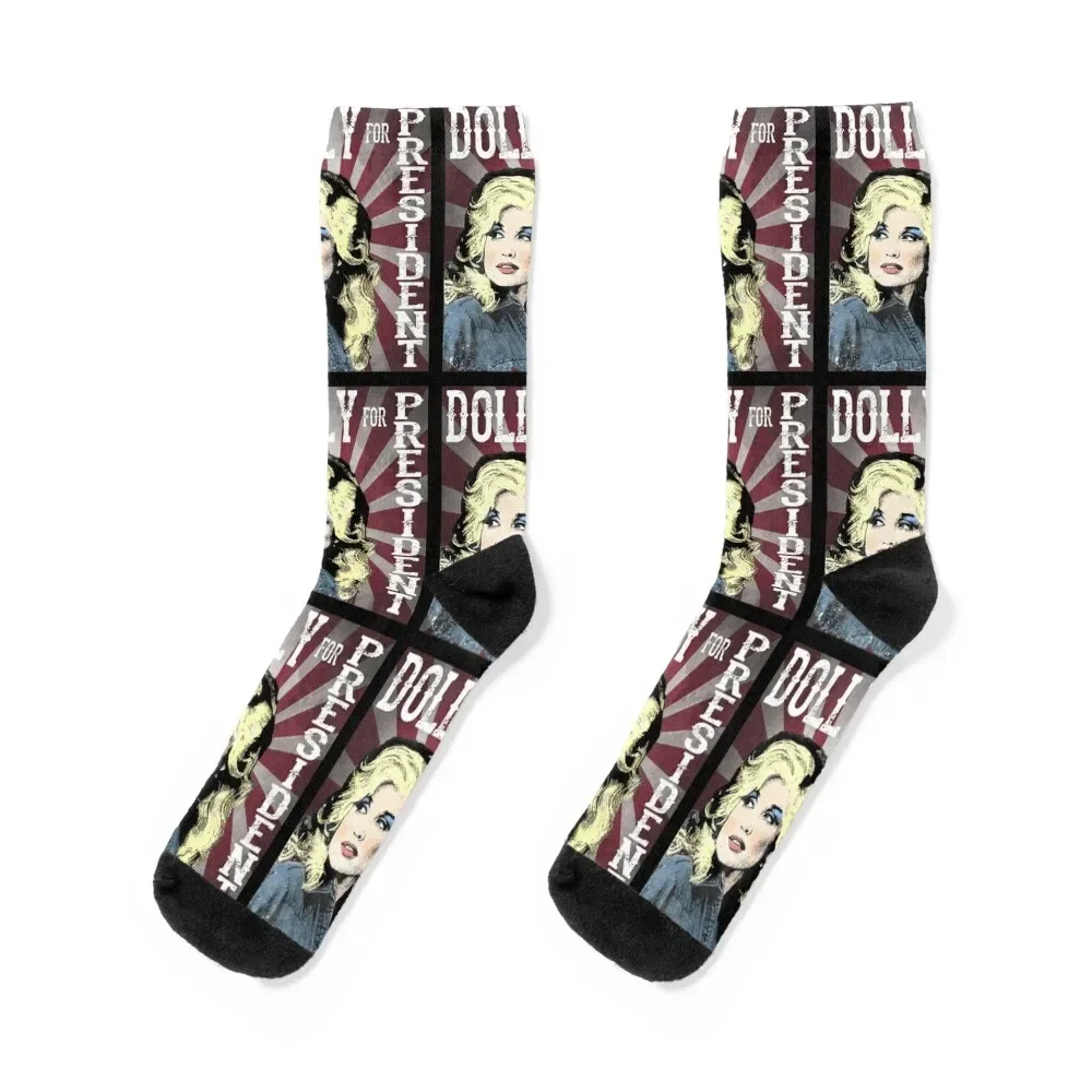 

Jane Dolly For President Dolly Parton Islands In The Stream Socks floral with print christmas gift Socks Girl Men's