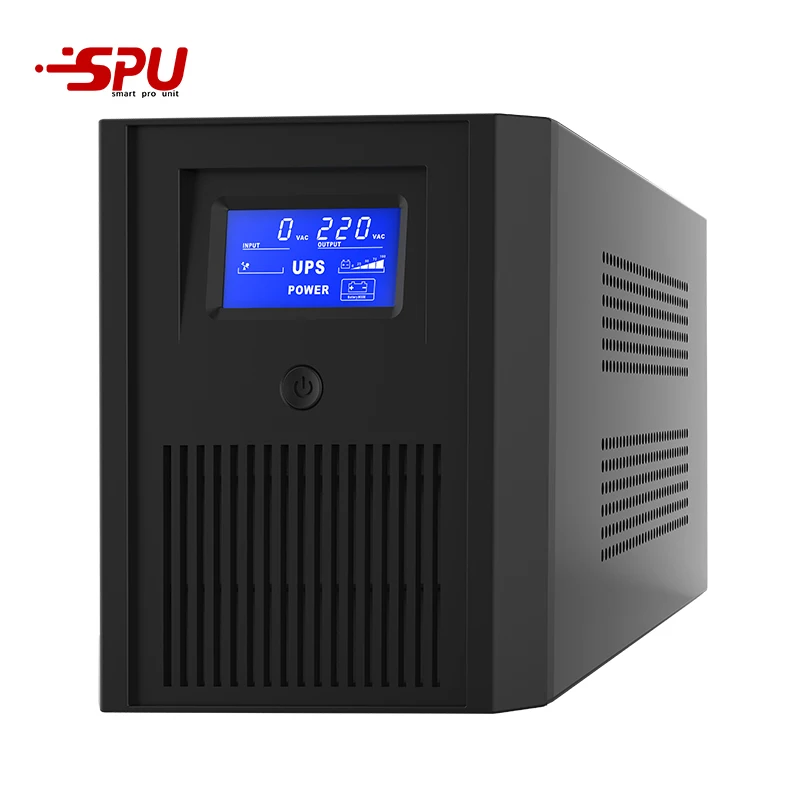 New UPS Backup Power Supply 1000va Iron Shell High-quality 110V/220V Offline Uninterruptible Power Supply UPS