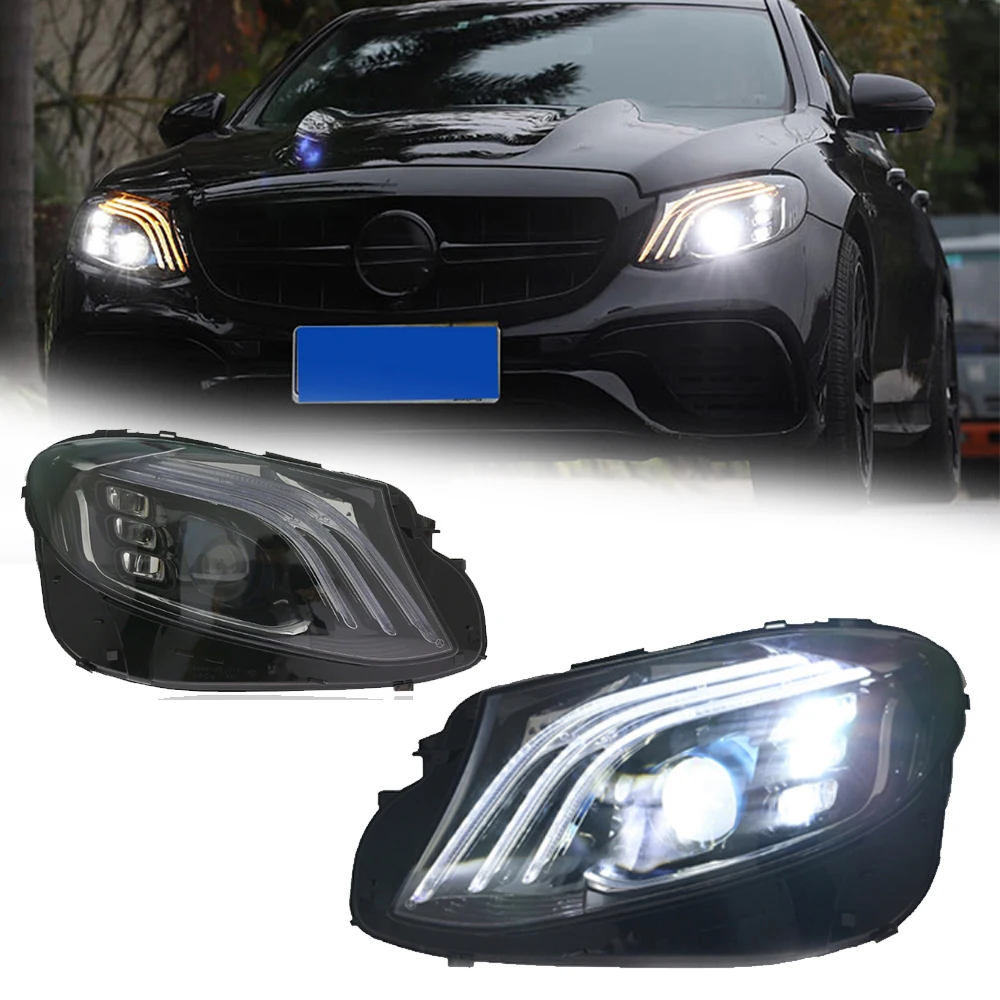 

LED HeadLights for Mercedes Benz E class W213 16-20 new led DRL Car head lamp Assembly Signal Auto Accessories Modified Lamp