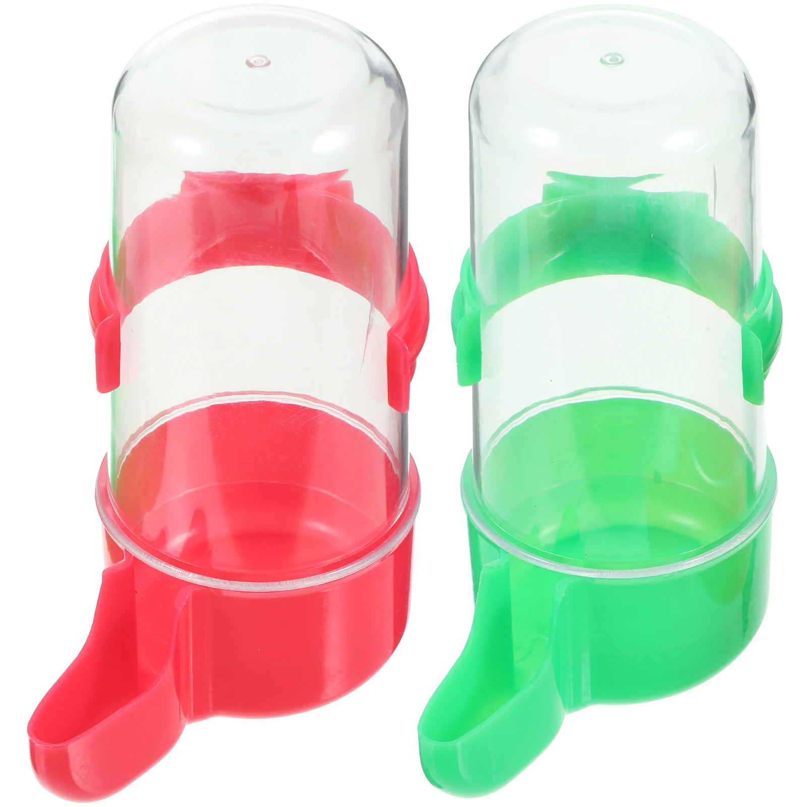 

Bird Water Feeder Large Capacity Durable Transparent Easy Install Hanging Birdcage Pet Supplies Pigeon Drinker Feeding