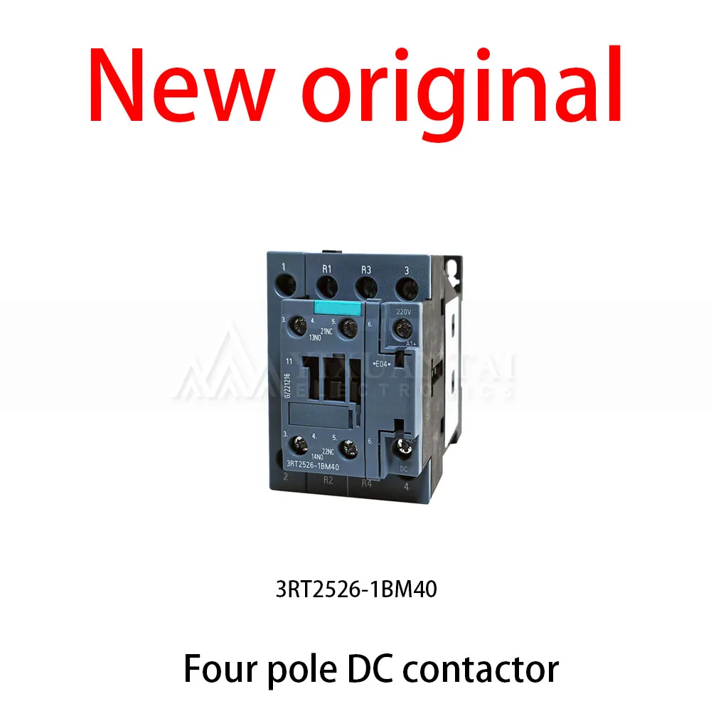 1Pcs/Lot New original 3RT2526-1BM40 Four pole DC contactor Tongli elevator