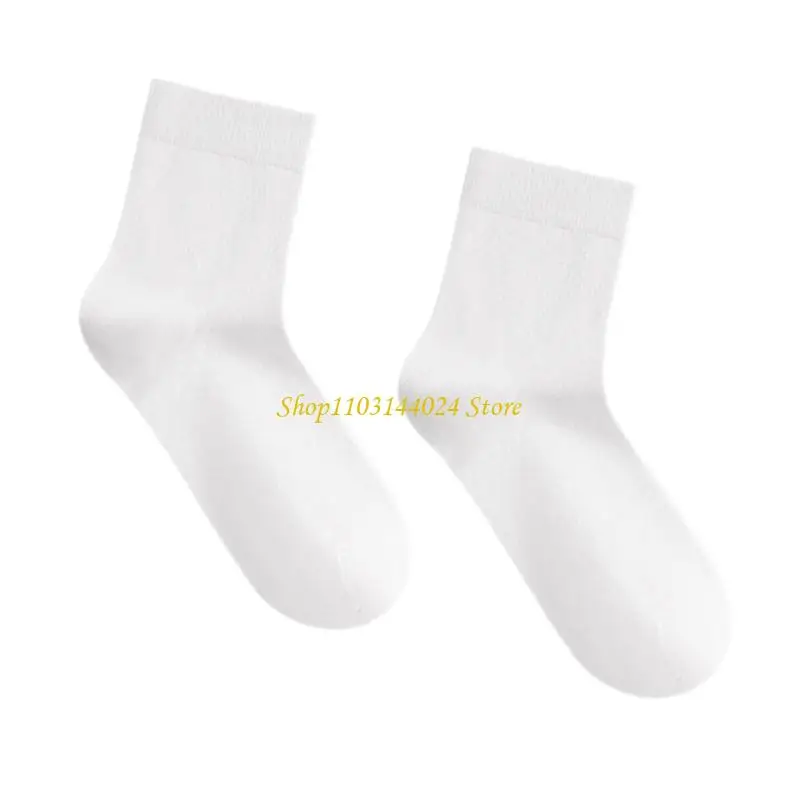 N5KE High Performances Men's Cotton Middle Calf Socks Sweat Absorbing Technology Elastic Arch Support Summer Essential