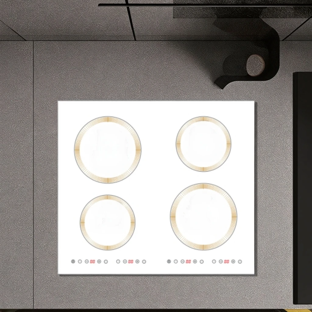 Venda quente China Inteligente Comercial Built-in 4 Queimadores Fogão Elétrico de Indução para Cozinha Casa