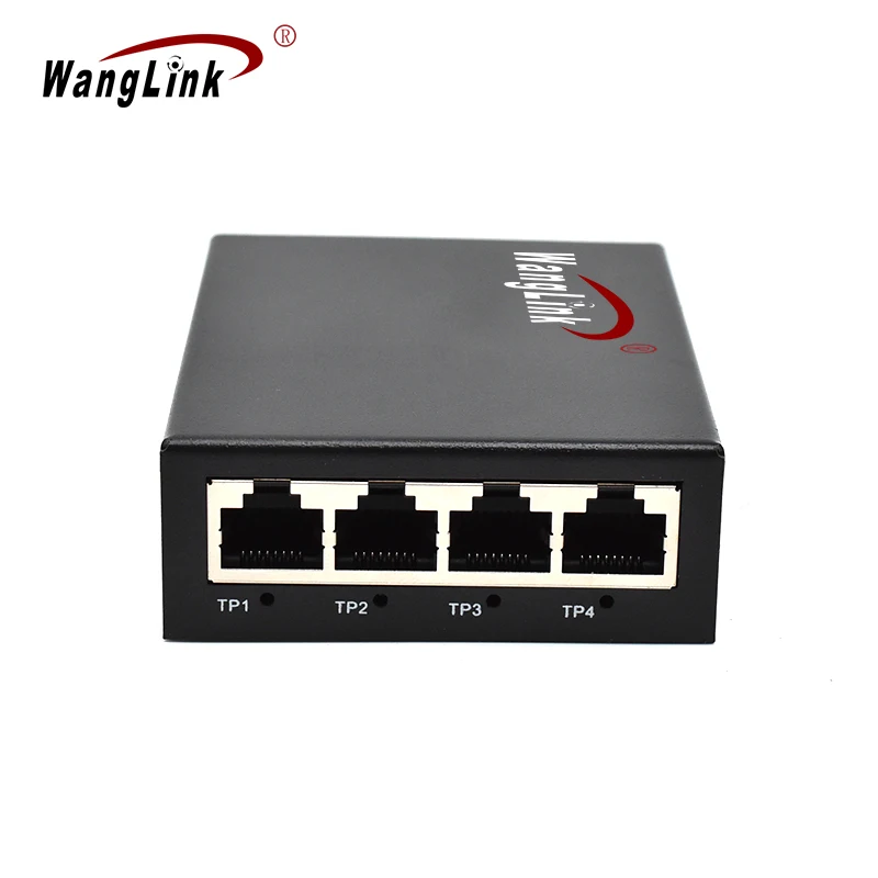 Imagem -04 - Wanglink Conversor de Mídia Gigabit Poe Portas de Fibra sc Portas Ethernet 10 100 1000mbps Switch Ethernet Poe para Câmaras Cctv