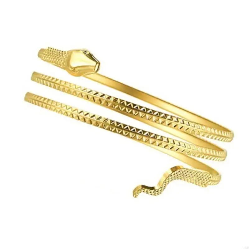 Delikatne opakowanie łańcucha ramienia dla kobiet dziewczęta mankiety ramionowe Open Boler Snake Armlet for Teen Girls Otwarte