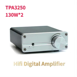 TPA3250 Sound Amplifier 130W x2 Mini HiFi Stereo Audio Class D Ampfilier 2 Channels For Home Theater karaoke Digital Amplifiy