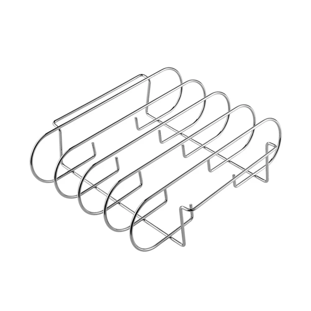 

Портативная решетка для гриля из нержавеющей стали с антипригарным покрытием для приготовления ребрышек, стейков и барбекю на открытом воздухе, садовый инструмент