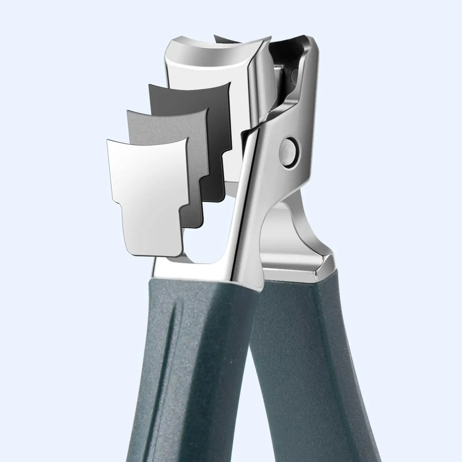 

Кусачки для ногтей острые изогнутые из нержавеющей стали с длинной ручкой для педикюра, для толстых и вросших ногтей, для мужчин и женщин