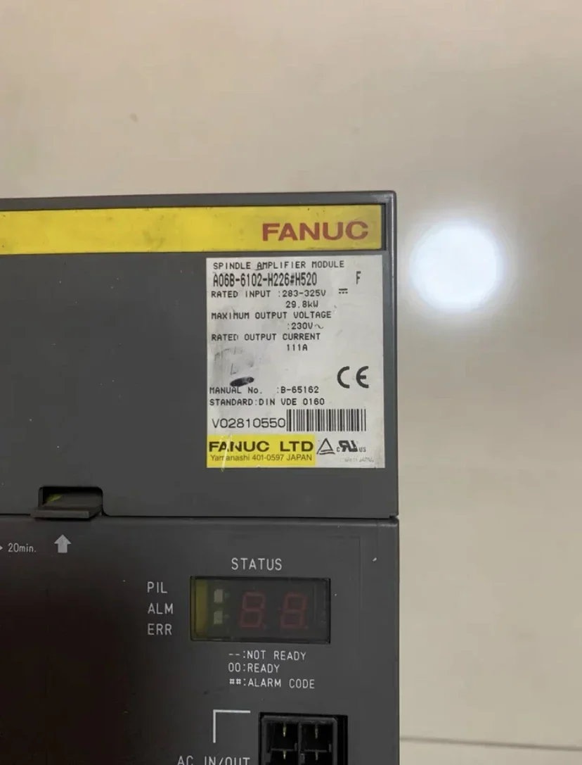 A06B-6102-H226 #H520  Servo Drive Amplifier Module For CNC Machine