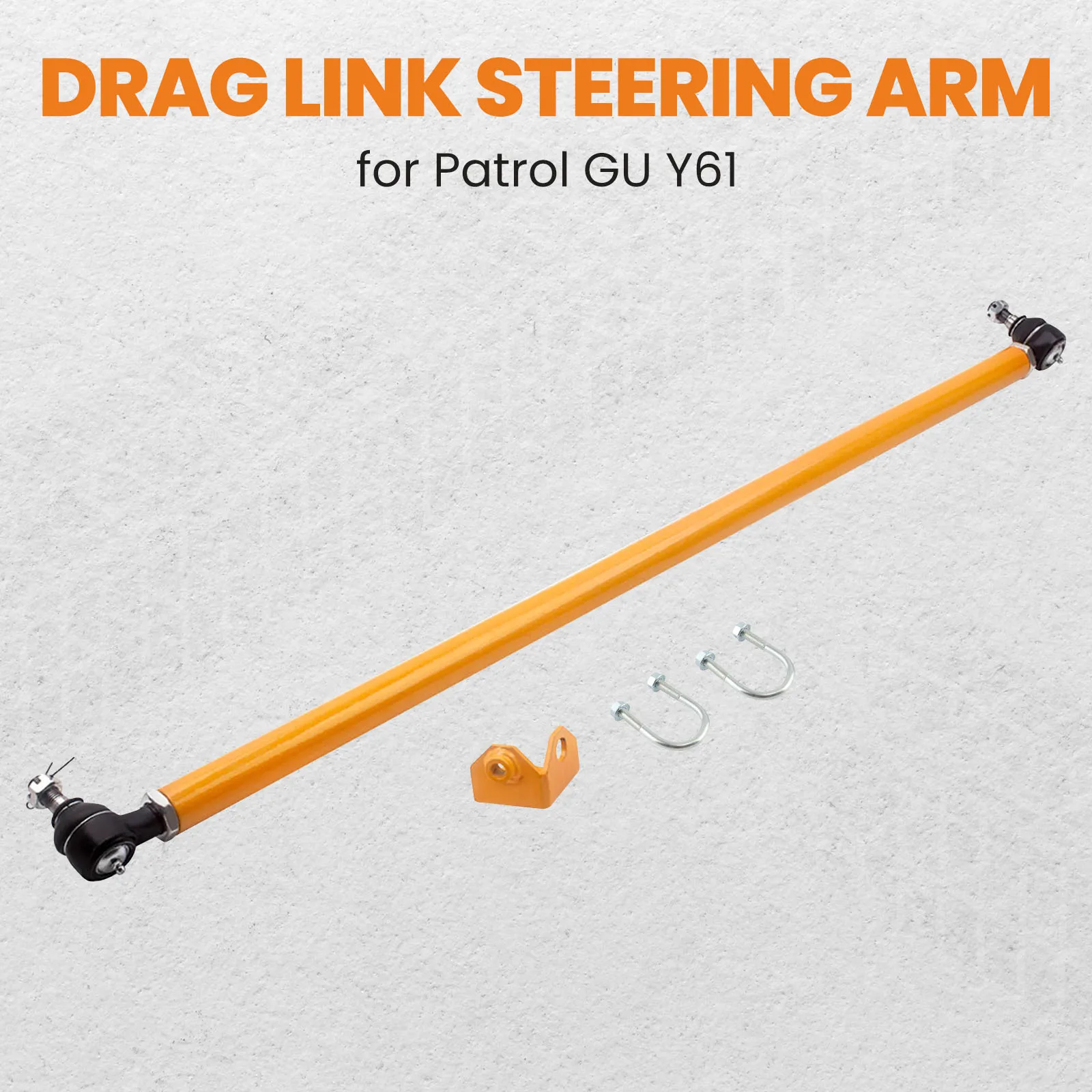 Front Draglink Steering Arm Panhard Bar for Nissan Patrol GU Y61 97-12 Track Rod