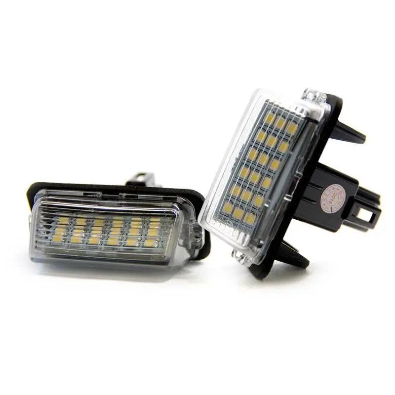 12V 1 Pair Car Rear LED License Number Plate Light Fit For Toyota GR Yaris Corolla E210 Touring Sports Yaris XP21 2020 2021 2022