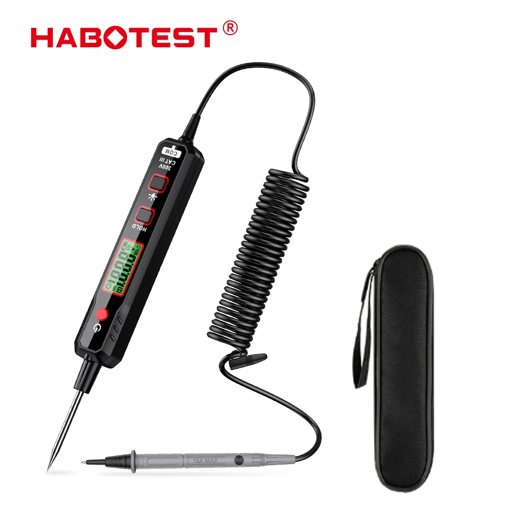 HABOTEST HT86B Digital Multimeter Auto Intelligent Sensor Pen Multimeter Non-Contact Voltage Meter multimetro polimetro HT86