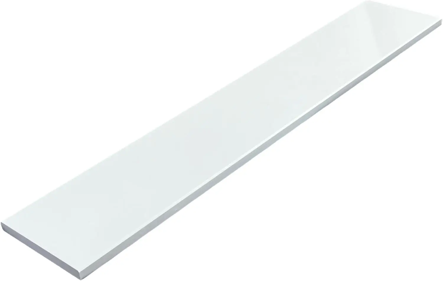 Super White Engineered Marble Threshold for Shower Curb, Bathroom Vanity Backsplash, Window Sill, Door Transitions (5