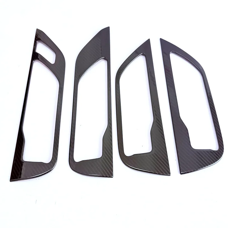 For Toyota Grand Highlander 2024 2025 ABS Carbon Fiber Car Front Reading Lights Cover Car Roof Reading Lamp Trim Sticker