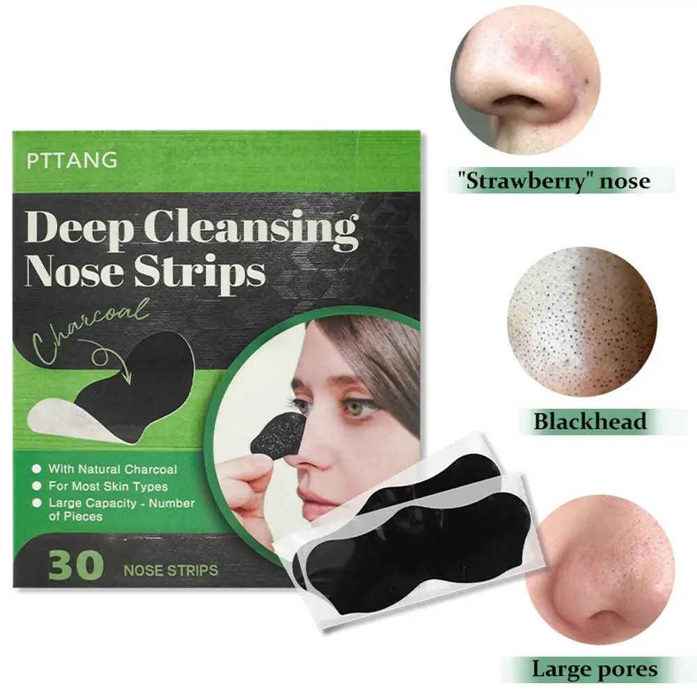 Pore Cleansing Nose Strips Deep Cleansing Remove blackheads acne Shrink pores Nose Pore Strips Skin care mask patch