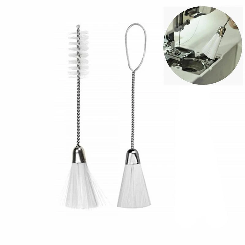 2Pcs Double Ended Cleaning Brush Multi-function Household Brush Sewing Machine Dust Removal Cleaning Tool