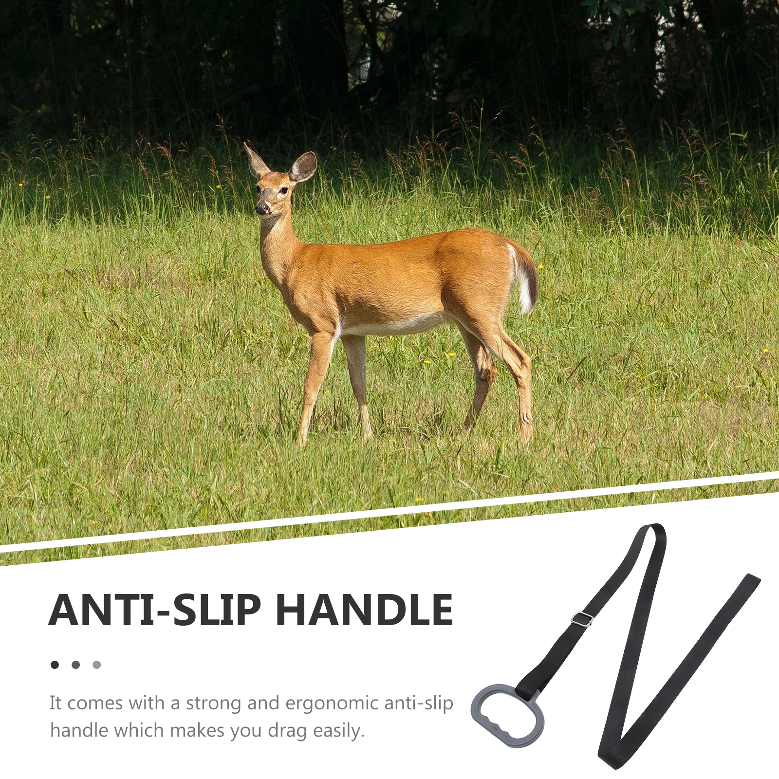 

Nylon Deer Dragging Harness High Strength Webbing Reusable Portable Strap for Hunting Accessories Men Outdoor Activity Tool