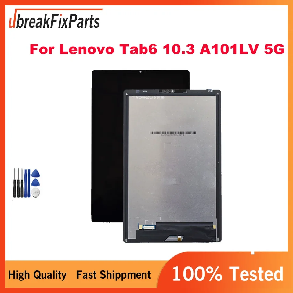 Lenovo TAB6  colmena 10.3 Inch LCD Touch Screen for Lenovo Tab6 5G A101LV