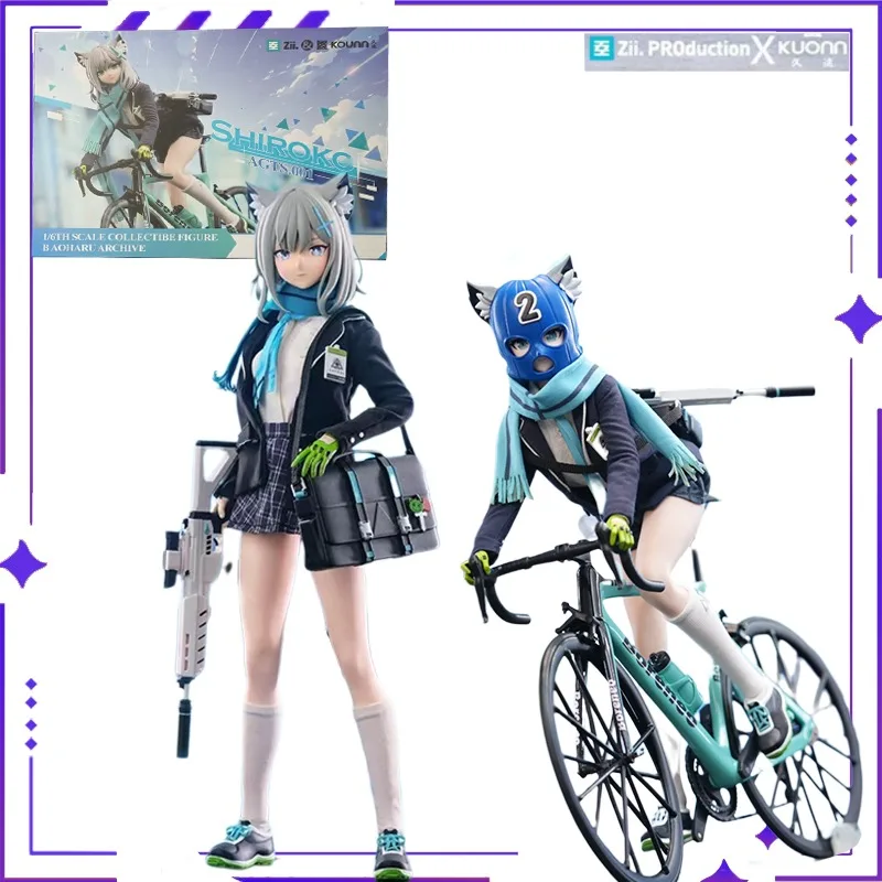 

Spot ZII.PRODUCION: Longevity Studio Blue Archives Sand Wolf White 1/6 Готовый продукт Подвижная кукла Модель Игрушка Подарочный орнамент