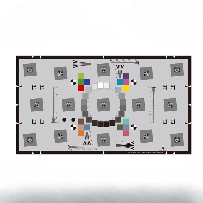 Standard enhanced version, extended version 2014E-SFR resolution test card calibration board