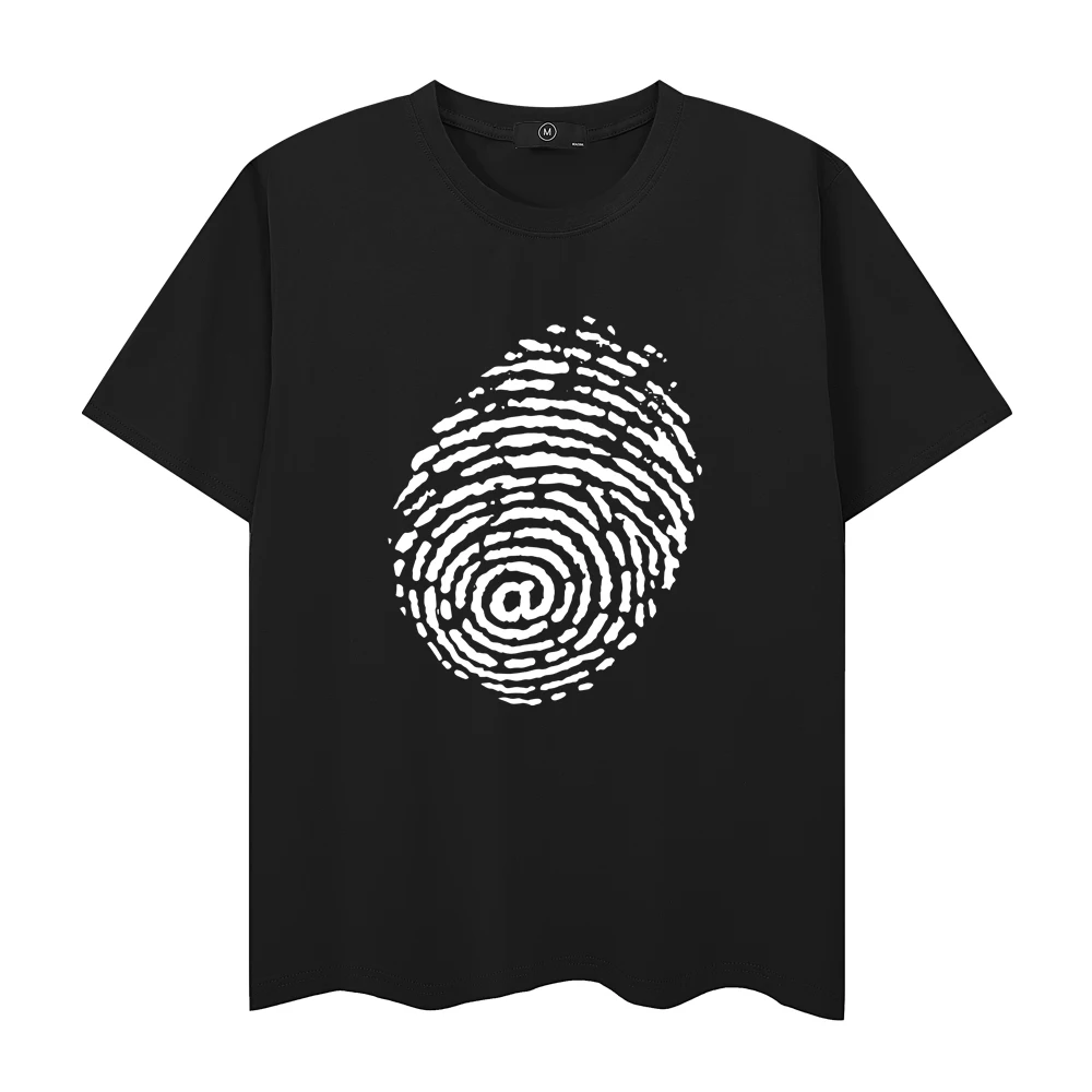 Whirlpool Print Letter White Black Summer Pure Cotton Tshirts Mens and Womens Short Sleeve Casual Baggy Top Tees Oversized