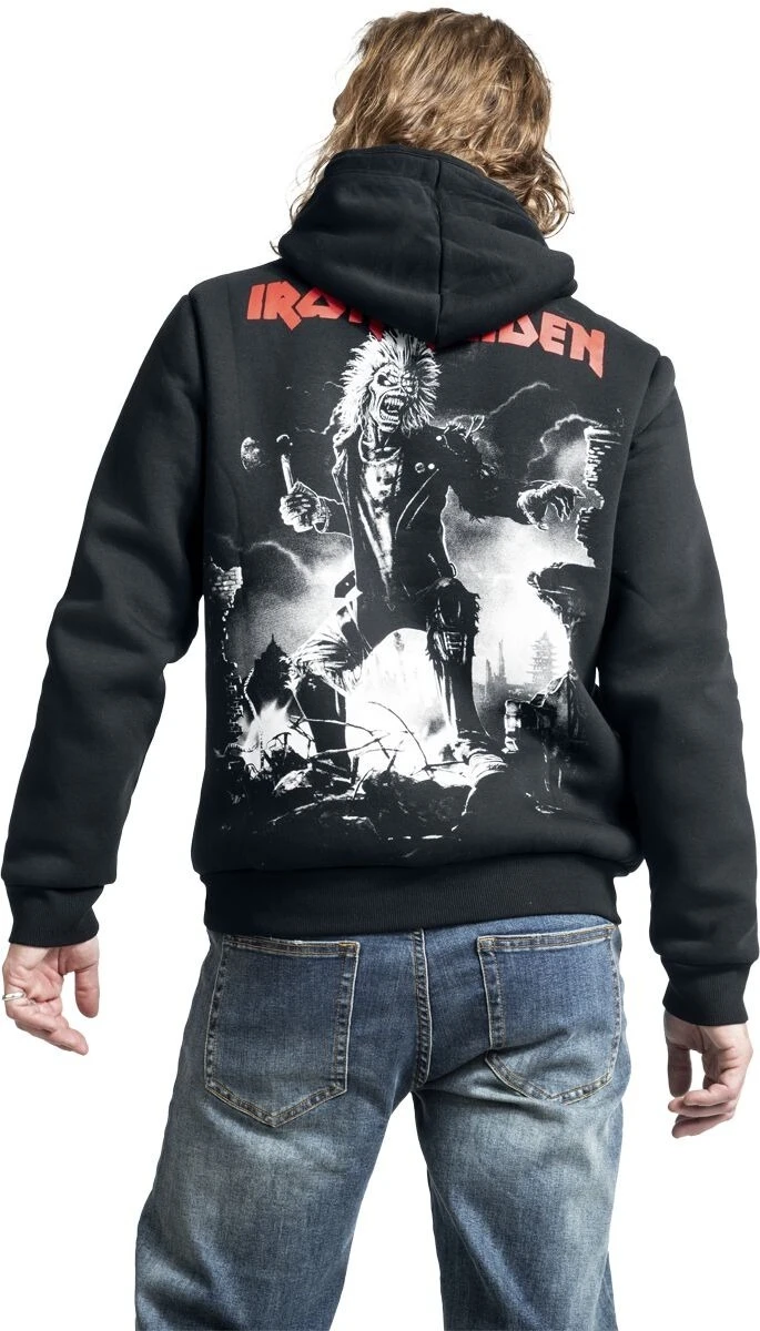 Koleksi Signature Baru _ Hoodie Iron Maiden 2026 Musim Gugur dan Musim Dingin Mewah Berkualitas Tinggi untuk Pria dan Wanita Atasan Y2k