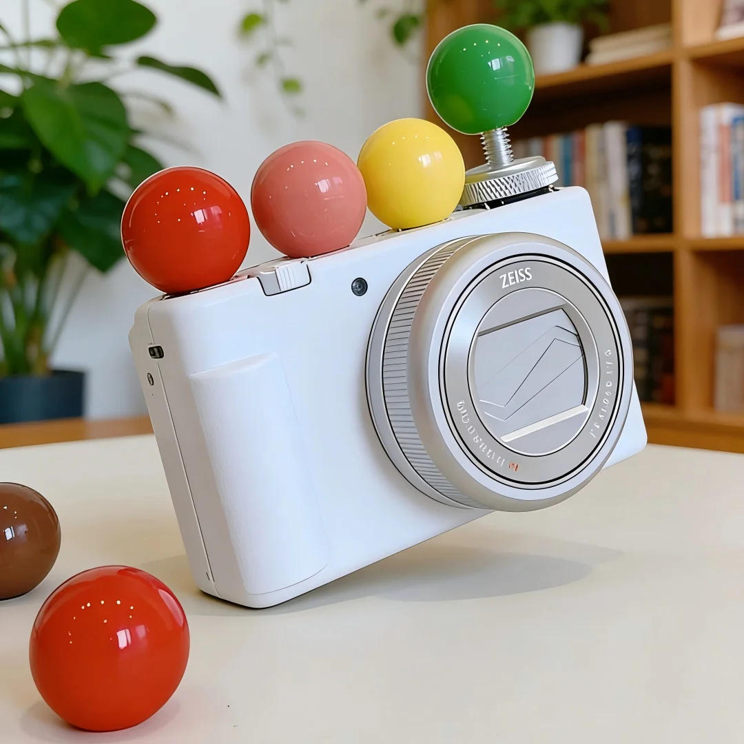 Universal DIY Creative Camera Hot Shoe Cover Joystick Ball Funny Protector for Fuji XT30 XT50 XT5 Canon Nikon Sony Accessories