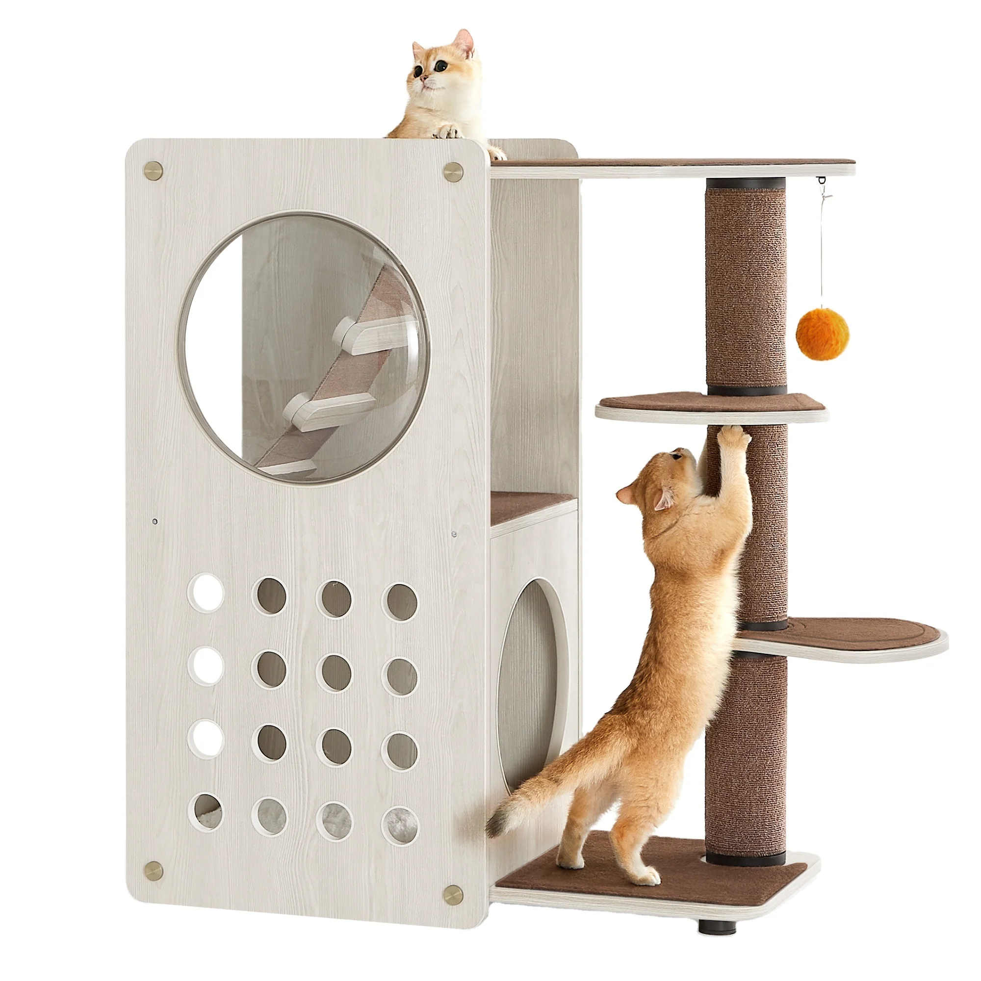 Pet Toy Pet Cat Furniture Luxury Pet Lover Gift Tower Houses Scratcher Climbing Cat Tree