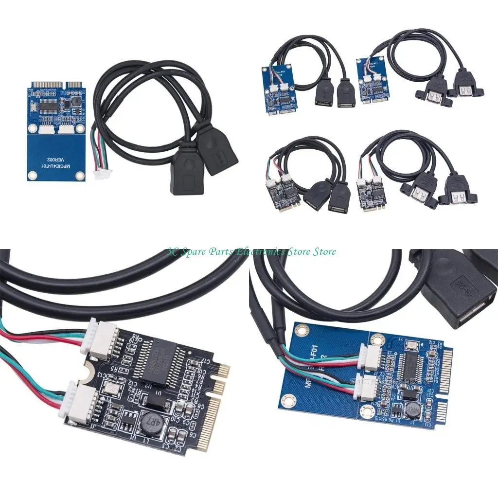 

SZ Mini PCIe to USB Cable M.2 Wifi A+E to USB Cord for Reliable Connection