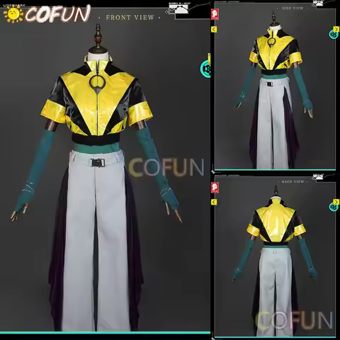 Alune Cosplay Costume PU Leather Game LOL HEARTSTEEL Men Roleplay Uniform LOL Outfits Aphelios Suit Halloween