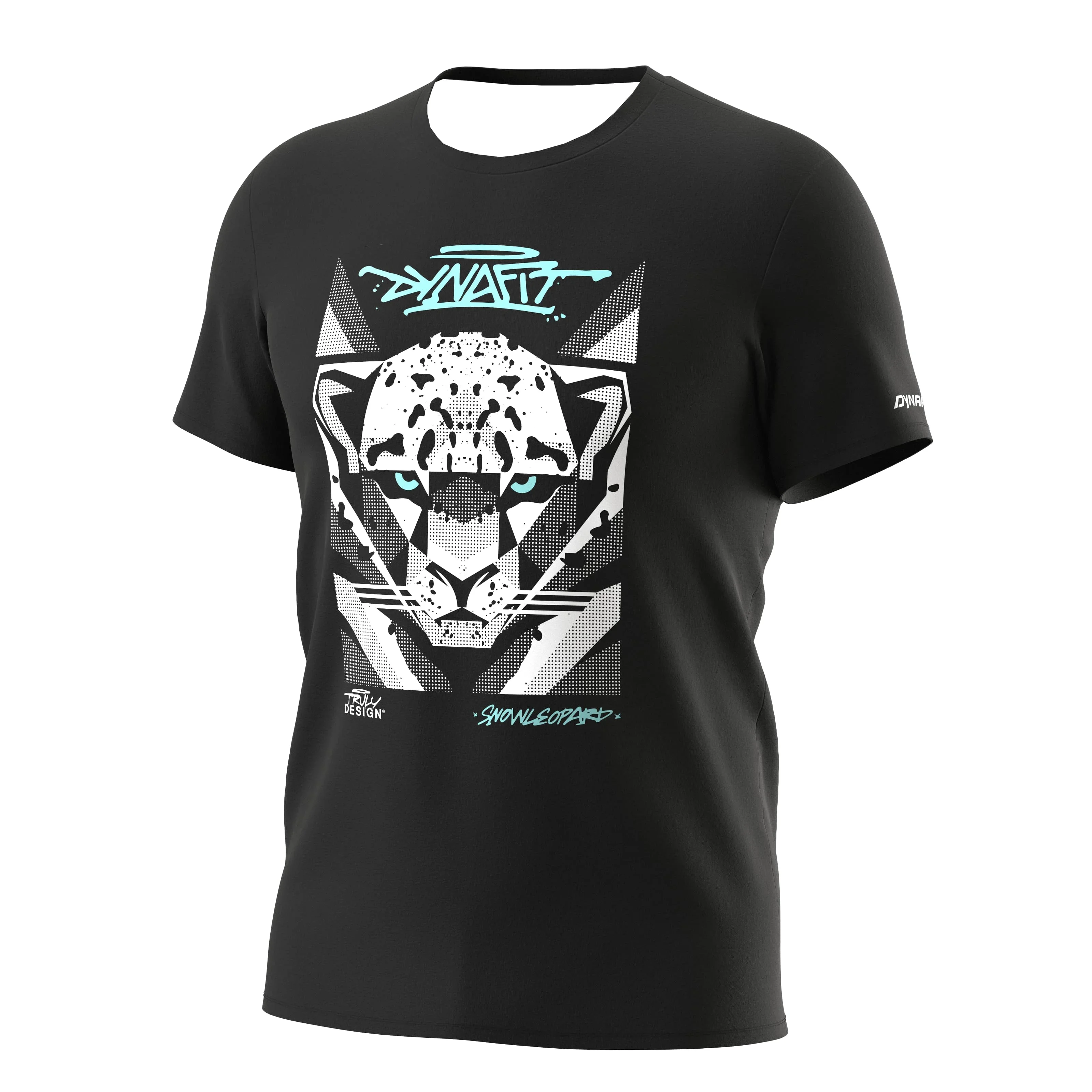 2025 nueva camiseta de secado rápido para hombres DYNAFIT Snow Leopard camiseta transpirable ligera de manga corta de marca de lujo de alta gama