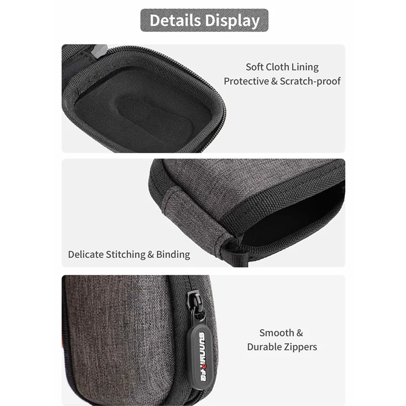 Vendita calda per Shadowstone Go3 Body Storage Bag Gopro12 Custodia protettiva Accessori per fotocamere sportive