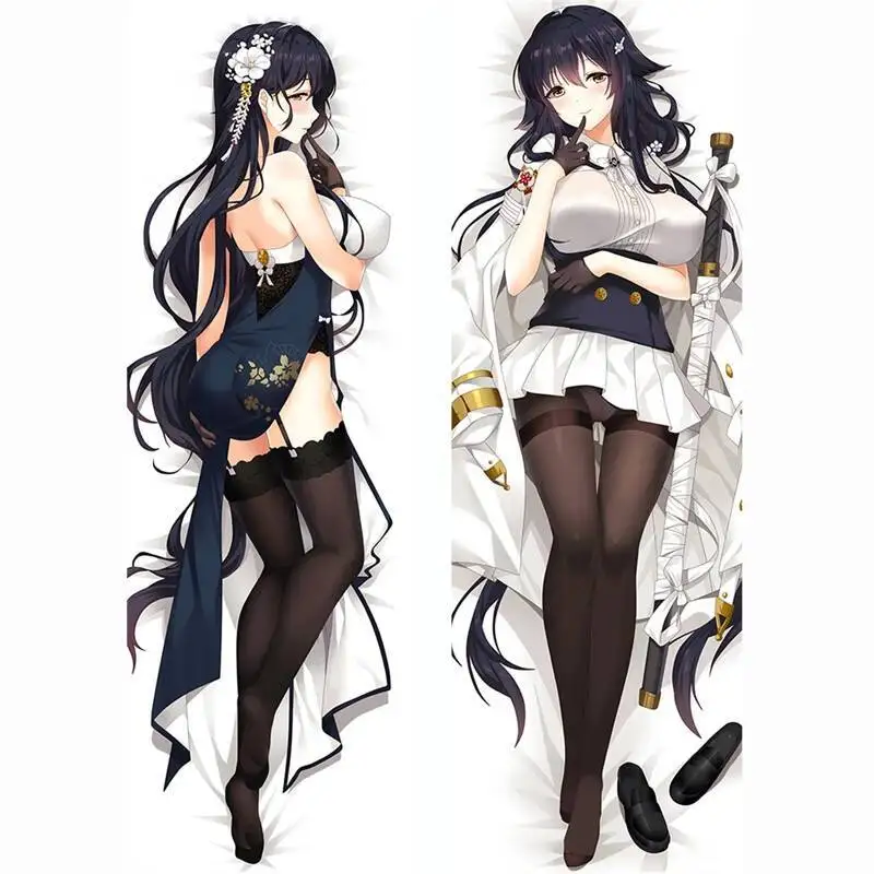 

Azur Lane Anime Game Case IJN Azuma Waifu Dakimakura Sexy Girl Decorative Long Pillow Cover Home Bedding