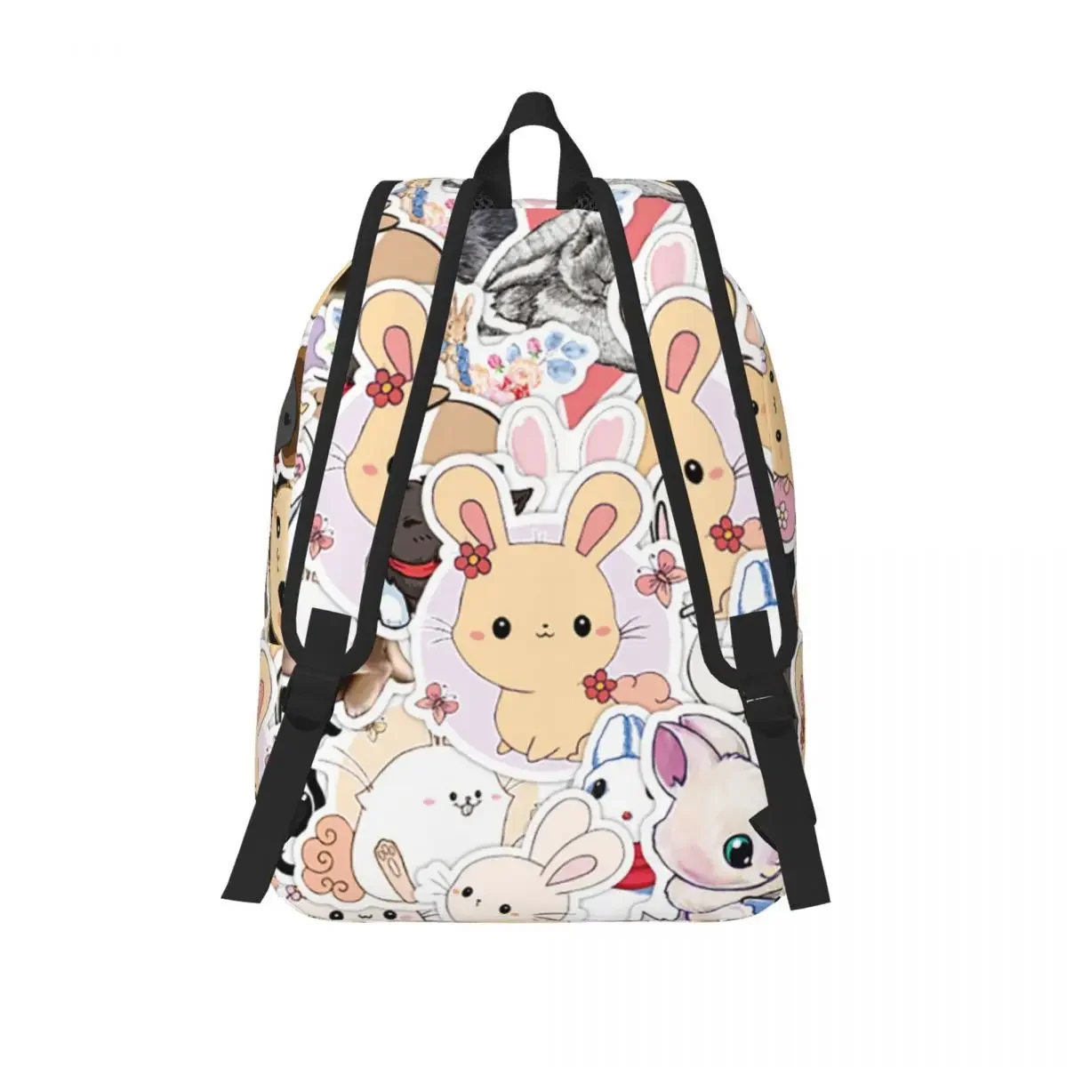 Niedlichen Tier Kaninchen Rucksack für Kindergarten Grundschule Schüler Cartoon Säugetier Bücher tasche Junge Mädchen Kinder Tages rucksack Reisen