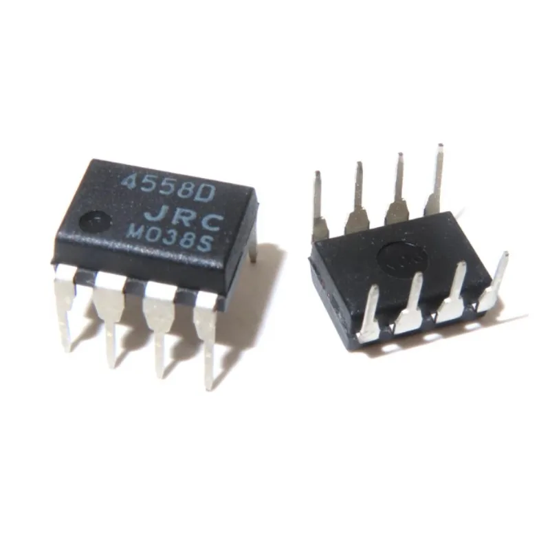 20PCS JRC4558D NJM4558D 4558D 4558 DIP8 amplifier new original