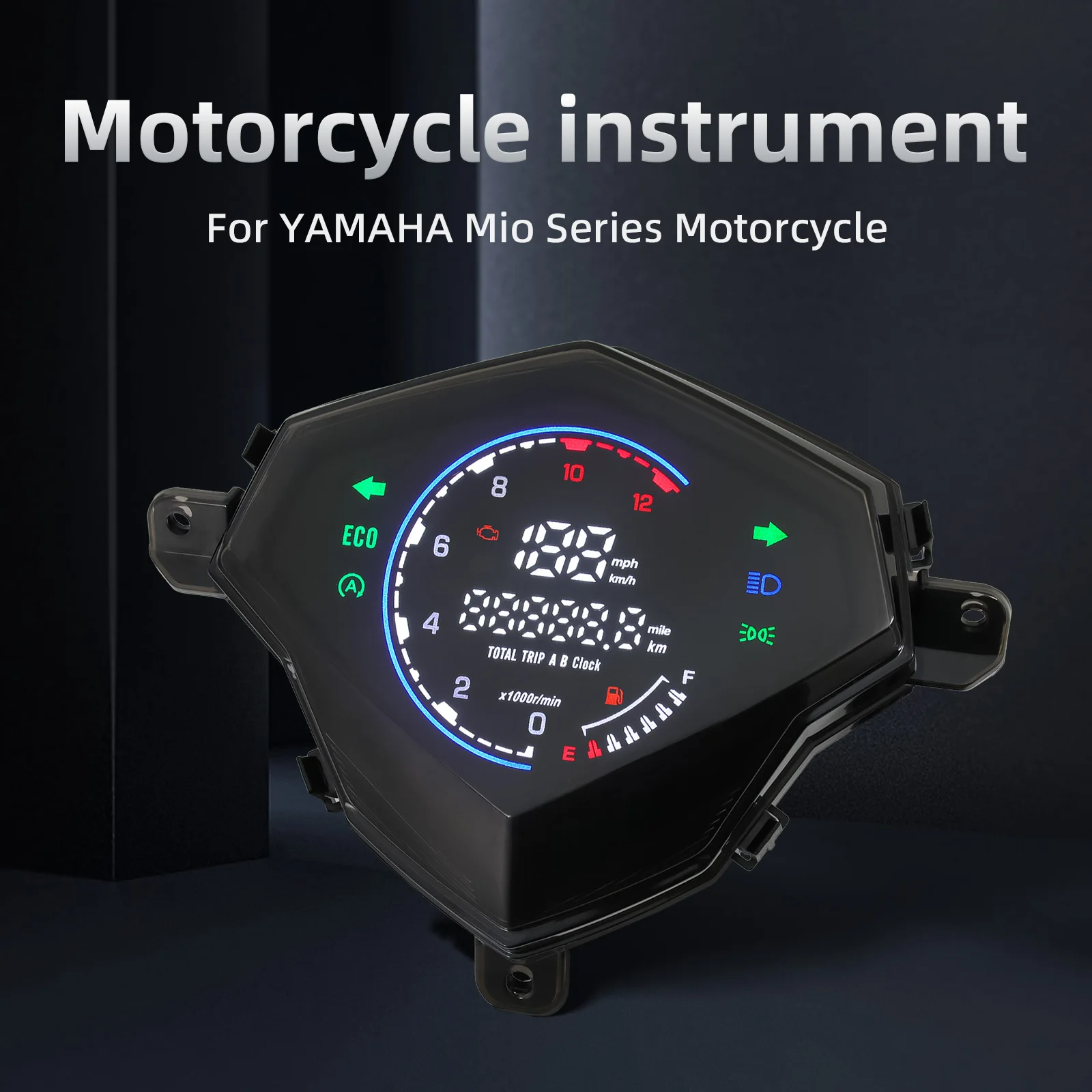 Digital Meter Speedometer Odometer Dashboard LED Instrument Assembly for YAMAHA Mio125 MIO I125 Mio110 Mio M3