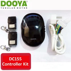 Dooya-DC155 RF Receptor e Emissor, Kit Controlador Sem Fio para 4 Fios Motor Tubular, Porta do Obturador de Rolamento, Garagem, Toldo, Rf433