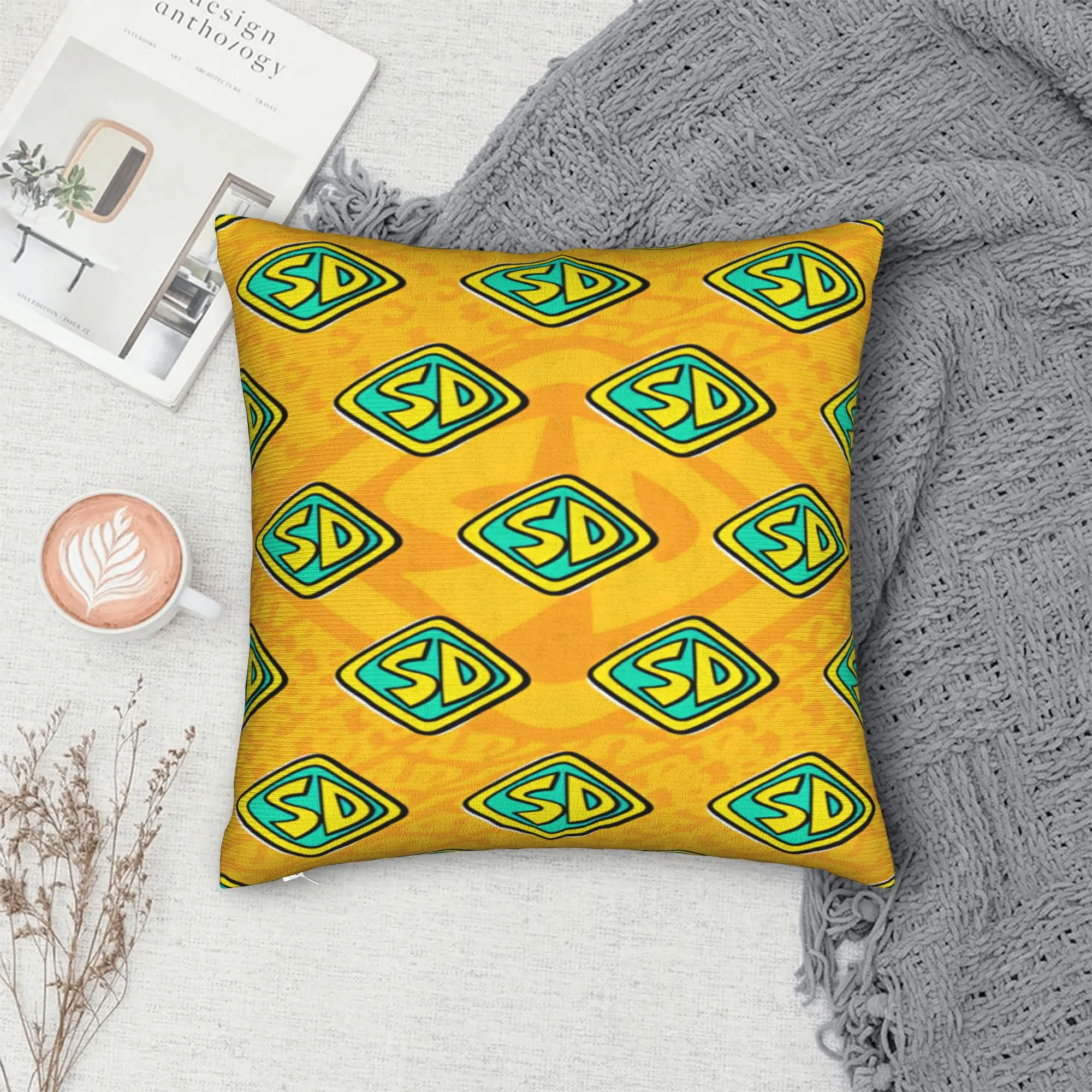 Pillow Cover S-scooby doos   Morden Pillow Case For Couch Sofa Bedroom Pillowcases