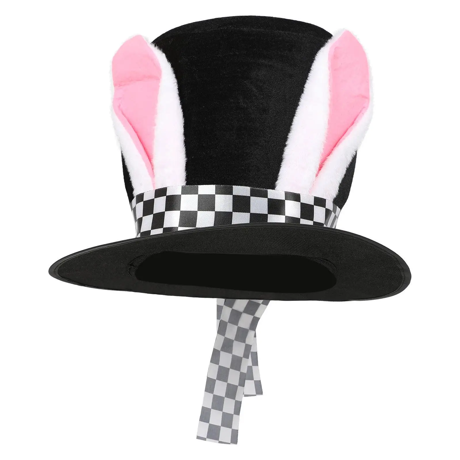 Easter Costume Set Fancy Dress Creative Rabbit Topper Hat for Easter Decorations Themed Parties Stage Show Birthdays Carnivals