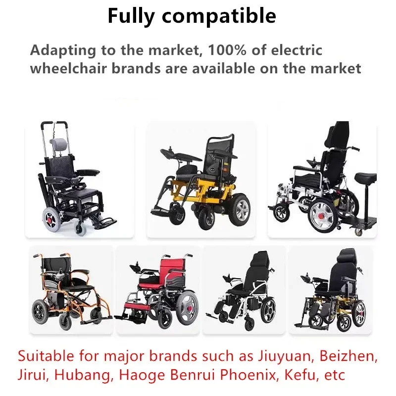 24V 22000mAh electric wheelchair lithium battery, elderly mobility scooter battery, Beizhen nine round lead-acid lithium battery - Image 2