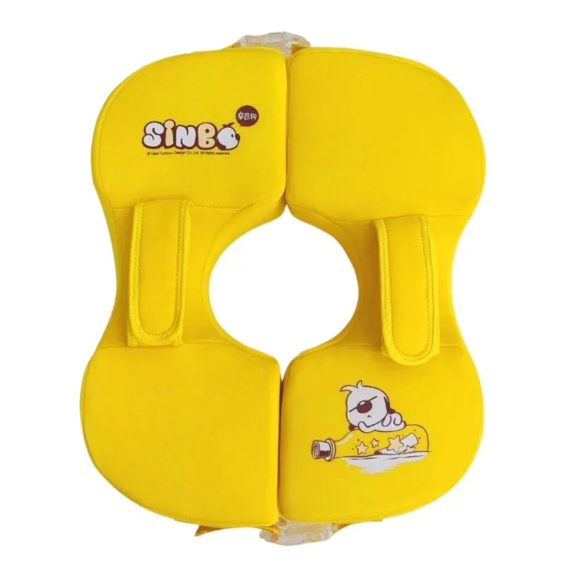 ห่วงยางสำหรับเด็กทารก, รองรับใต้วงแขน, ไม่ต้องเติมลม, ลายการ์ตูน, แข็งแรงทนทาน, อุปกรณ์ว่ายน้ำ