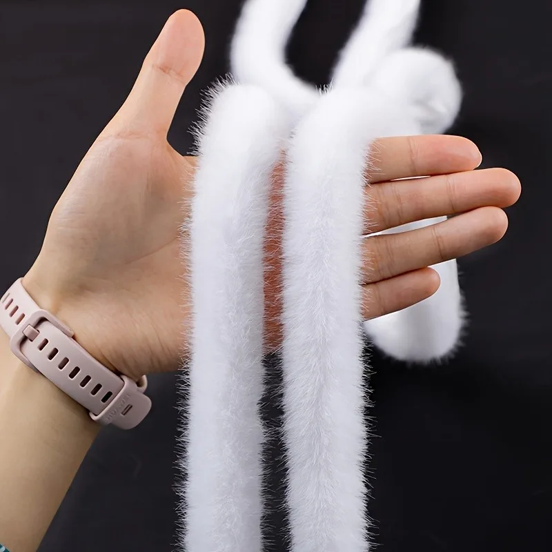 1Meter mink like edge-DIY sewing and handmade accessories,suitable for cheongsam,Christmas decoration,and clothing embellishment