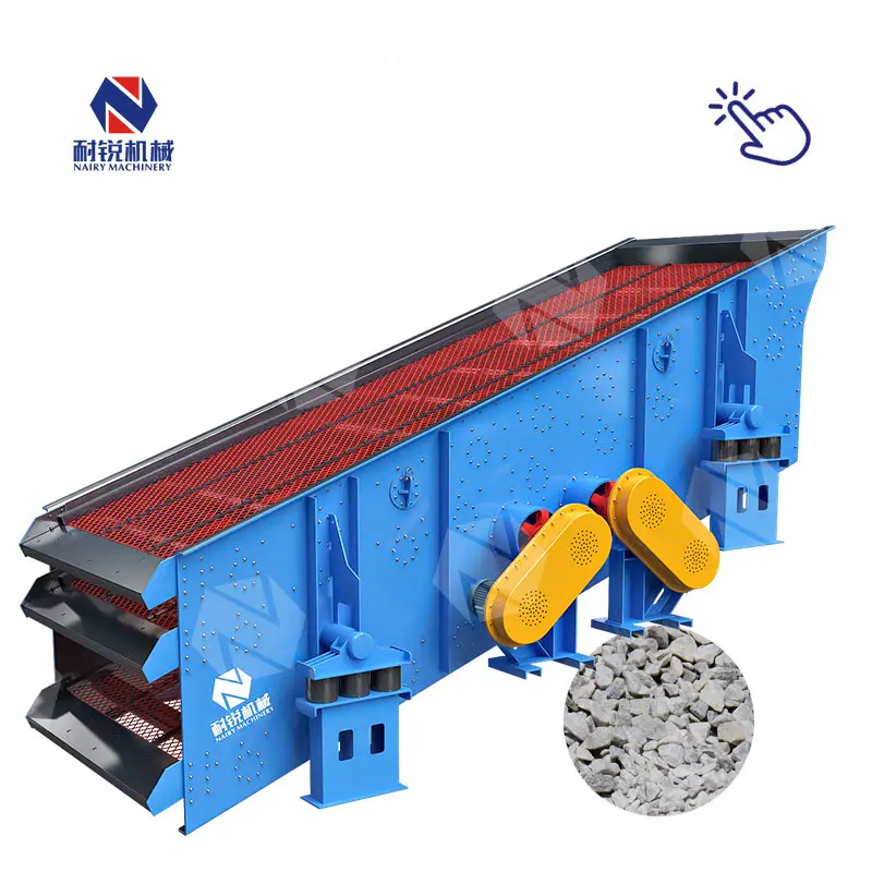 Two Deck Stone Crusher Screen Sifter Gravel Quarry Circular Vibrator River Sand Vibrating Sieve Machine for Sale
