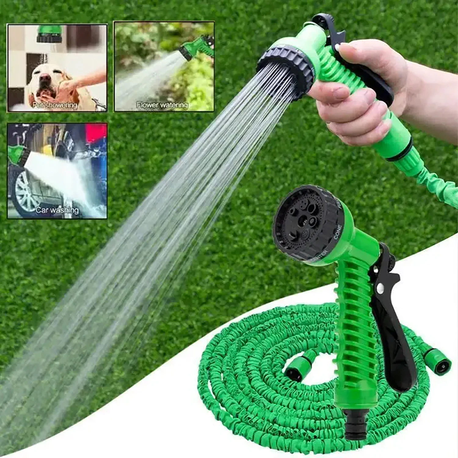 

2025Новый распылитель для орошения, набор садовых пистолетов-распылителей высокого давления, садовый полив, земля, спринклер для мойки автомобилей, садовый водяной пистолет