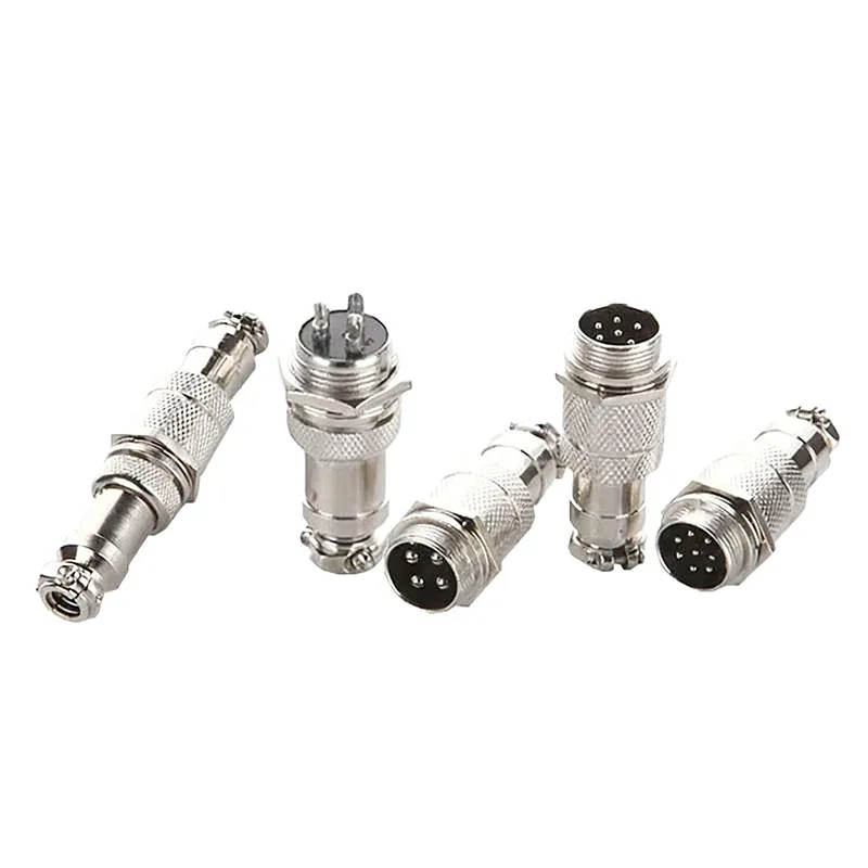 3 Pin GX16-3 16mm Male & Female Butt joint Connector kit GX16 Socket+Plug,  Aviation plug interface