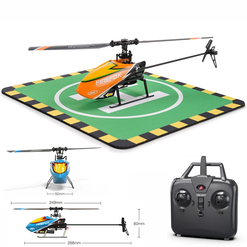 

RC ERA C129/C129V2 RTF RC Helicopter 2.4GHz 6-Axis Gyroscope One-Click 3D Flip Remote Control Aircraft for Adults