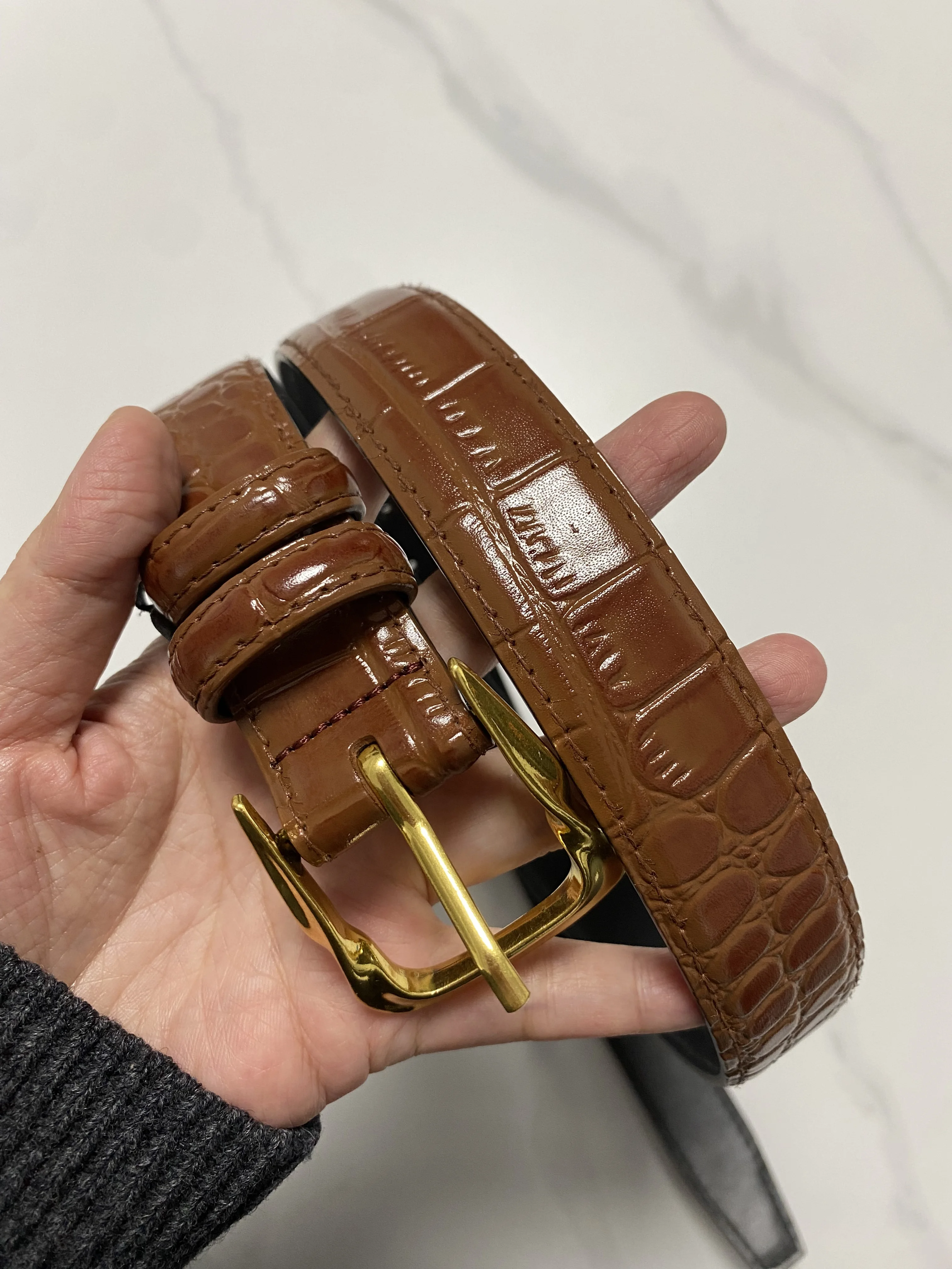 المرأة خمر الذهب مشبك جلد طبيعي فستان Cummerbunds الكورسيهات حزام أحزمة الديكور حزام ضيق TB385