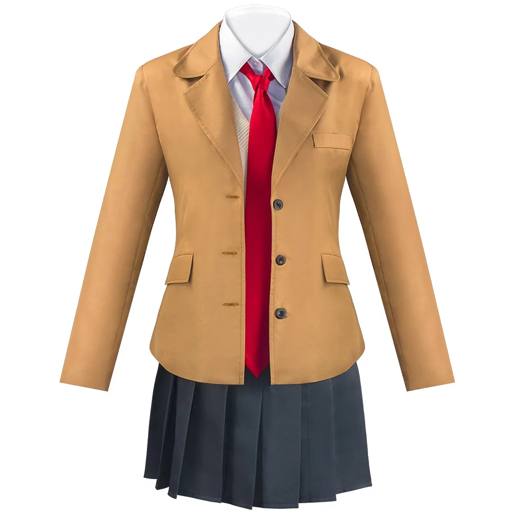 Anime Sakurajima Mai Cosplay Costume Rascal Does Not Dream of Bunny Girl Senpai School Uniform Outfits