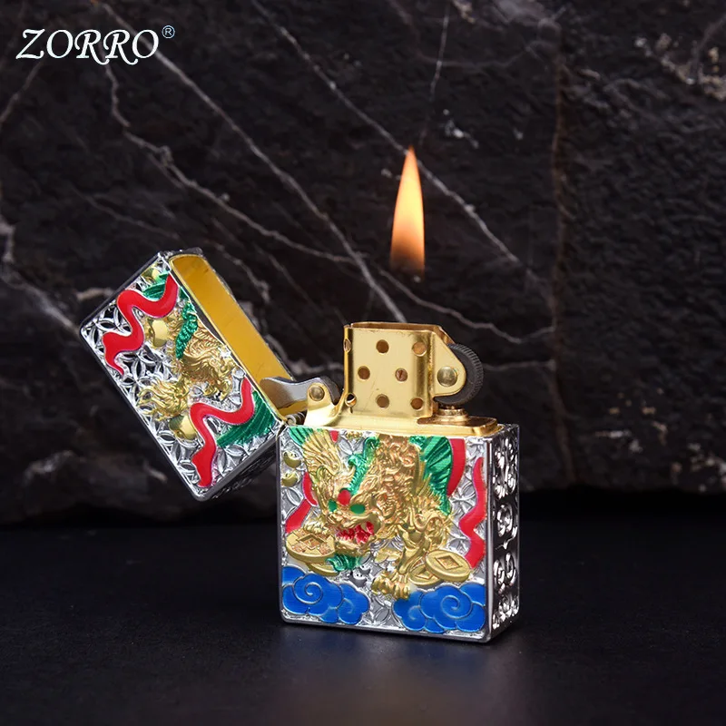 Customized Oil-Full Fox Fashion Set Xiangyun Pixu Tiger Night Light Wind Test High - Steal Lushing Accessories lighters smoking